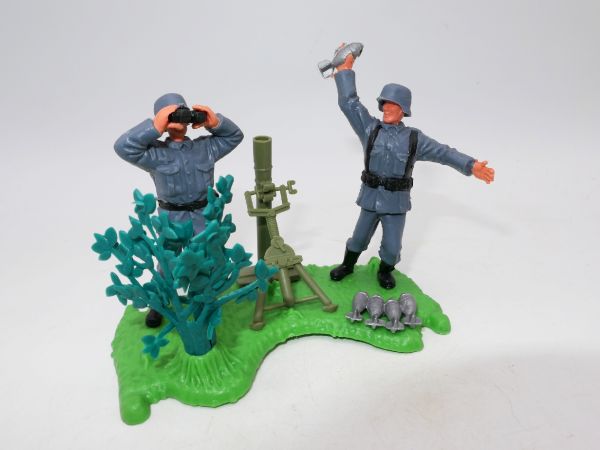 Timpo Toys Mini diorama German grenade launcher position