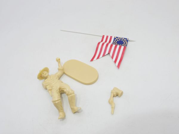 Diedhoff US Kavallerist mit Fahne, fallend (Rohling)