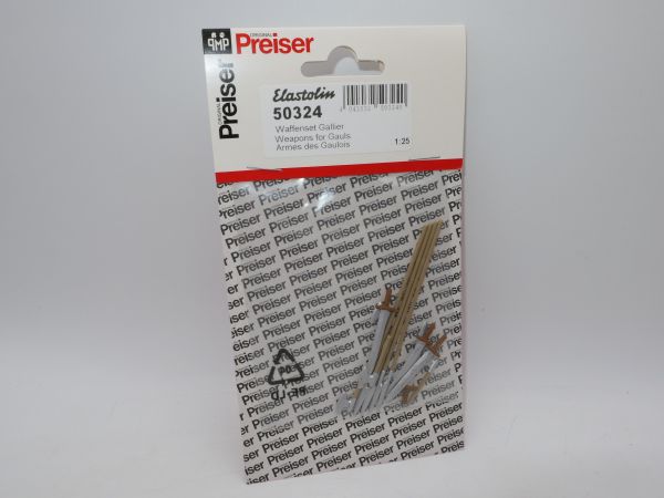 Preiser / Elastolin weapons set Vikings, No. 50324 - orig. packaging