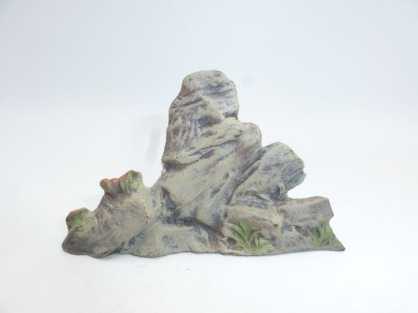 Elastolin compound Piece of rock, light colour - top condition