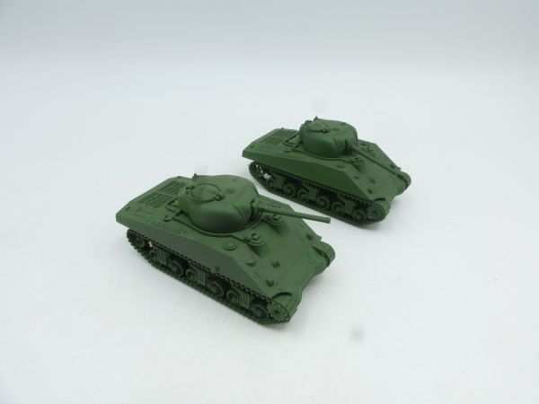 Roco Minitanks 2 tanks DB6M, green primed