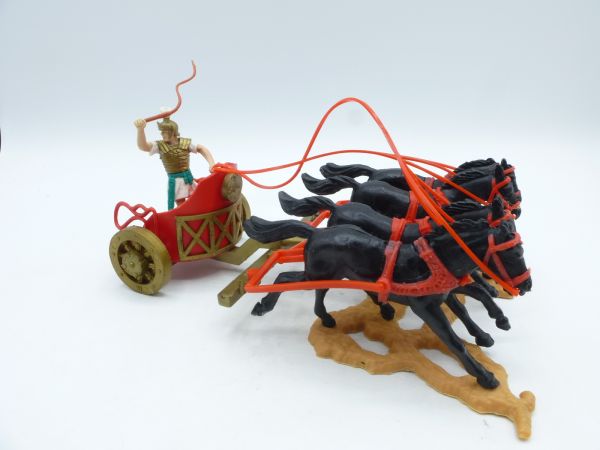 Timpo Toys Römische Quadriga (rot) - tolle Farbkombi