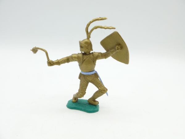 Timpo Toys Gold knight standing with flail