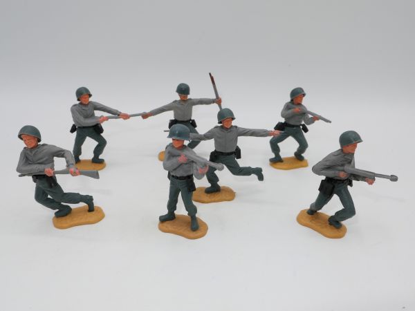Timpo Toys Germans 1st version (7 figures) - complete set