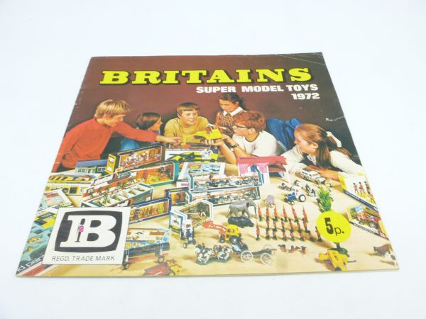 Britains Katalog 1972, 24 Seiten mit bunten Abbildungen