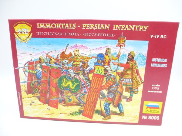 Zvezda 1:72 Immortals, Persian Infantry, Nr. 8006 - OVP