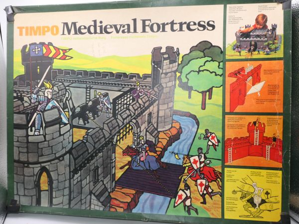 Timpo Toys Empty box Medieval Fortress ref. no. 1803 - see photos for condition