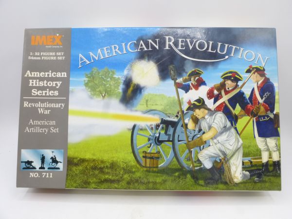 IMEX 1:32 American Revolution, American Artillery Set, No. 711