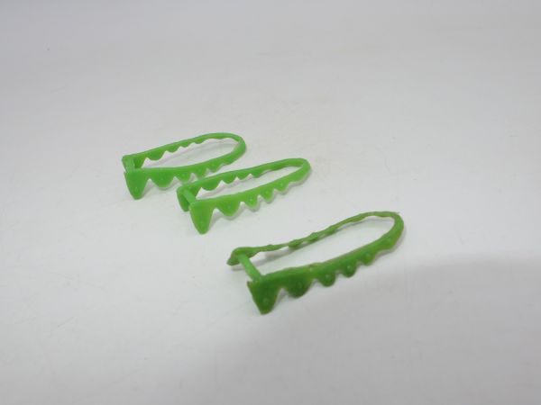 Timpo Toys 3 knight's reins, neon green