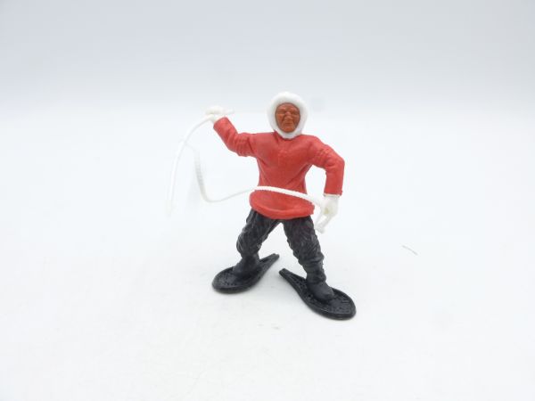 Timpo Toys Eskimo red with harpoon