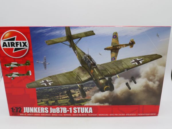 Airfix 1:72 Red Box: Junker JU 87B, 1 STUKA, No. 3087 - orig. packaging