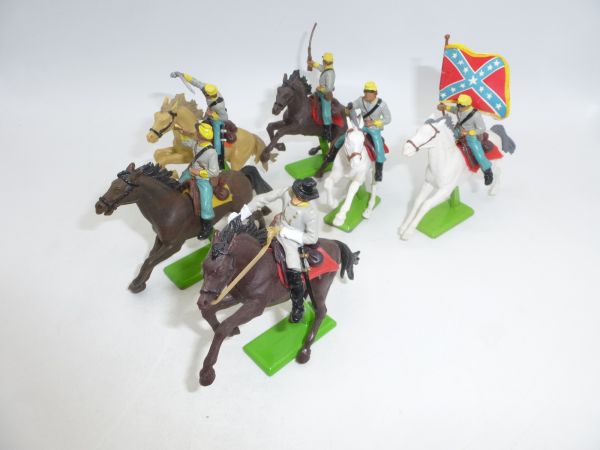 Britains Deetail Set of Southern horsemen, 6 figures (made in HK) - brand new