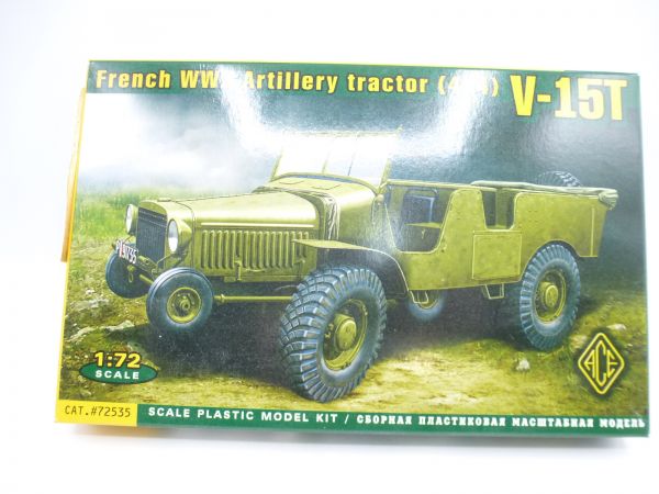 ACE 1:72 French WW 2 Artillery Tractor (4x4) V-15T - OVP, am Guss
