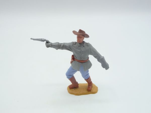 Timpo Toys Südstaatler 2. Version stehend, Pistole schießend