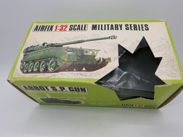 Airfix 1:32 Military Series: Abbot S-P. Gun , rare, scope of delivery see photos