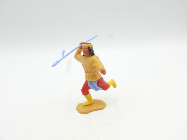 Timpo Toys Apache running, beige, throwing spear