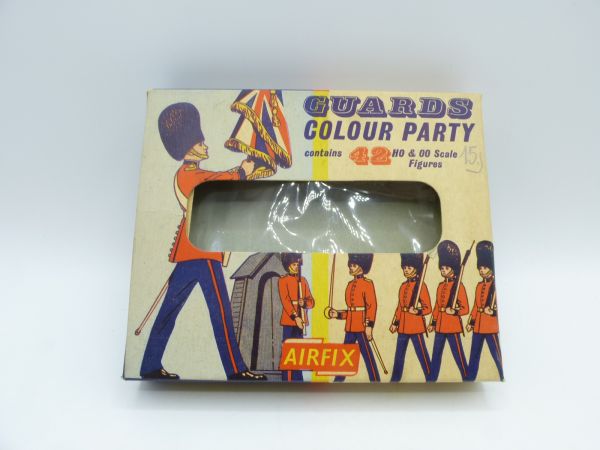 Airfix 1:72 Guards Colour Party - orig. packaging, old box, figures loose, complete