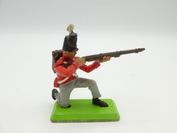Britains Deetail Waterloo Britischer Soldat kniend schießend