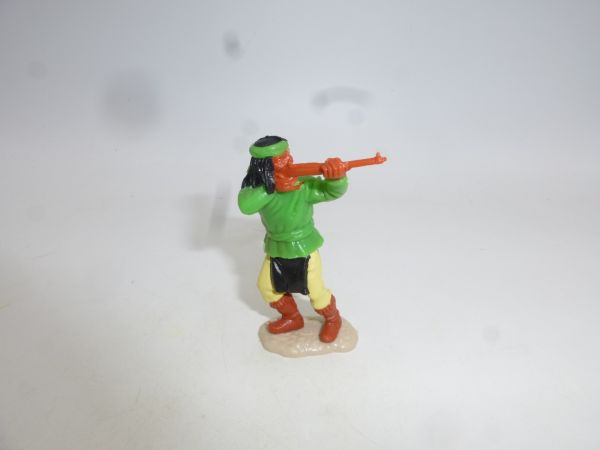 Timpo Toys Apache neon green, shooting rifle - rare base plate