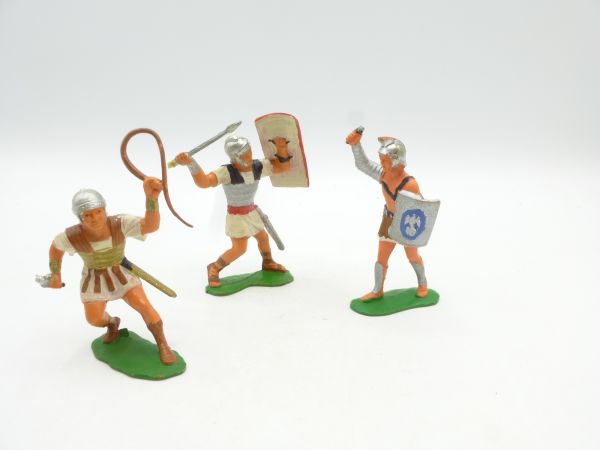 Heimo 3 Roman soldiers (hard plastic) - small damages