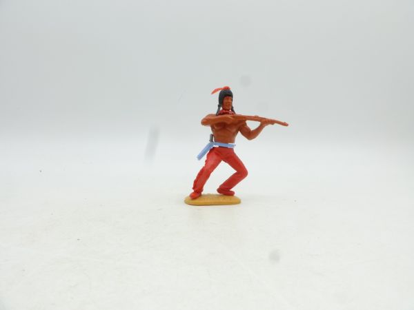 Timpo Toys Indianer 2. Version stehend mit Gewehr