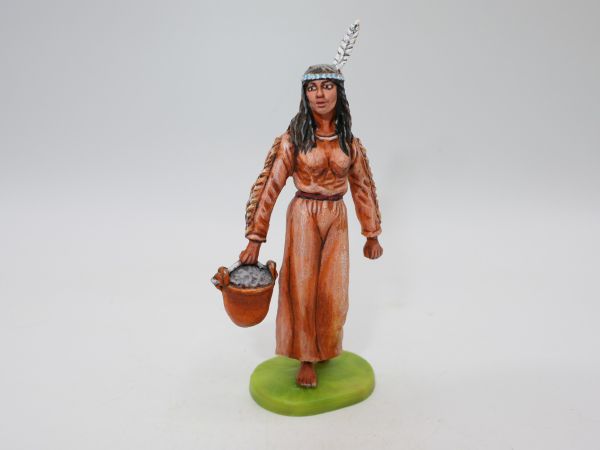 Indian woman with bucket - great 7 cm modification, great painting