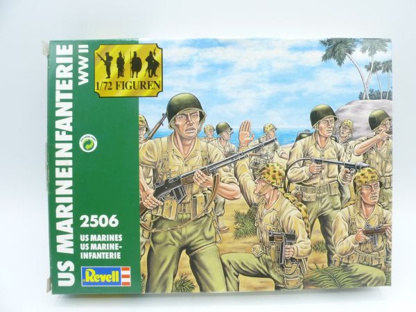 Revell 1:72 US Marines, No. 2506 - orig. packaging, on cast
