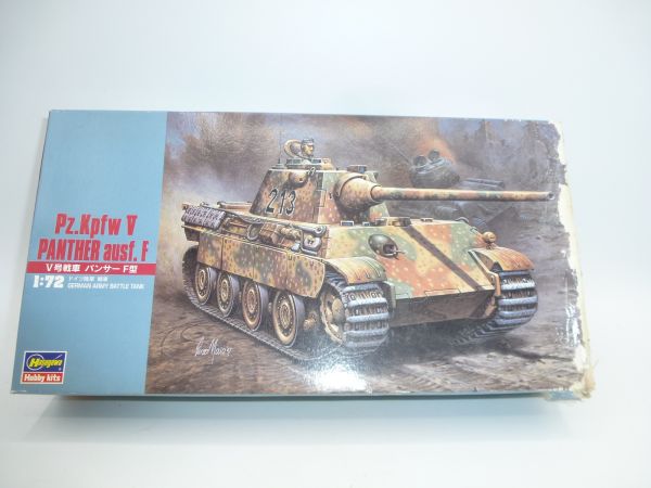 Hasegawa 1:72 Pz Kpfw V Panther Ausf. F, No. 31140 - orig. packaging