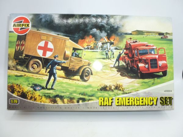 Airfix 1:76 RAF Emergency Set, No. A 3304 - orig. packaging, sealed box