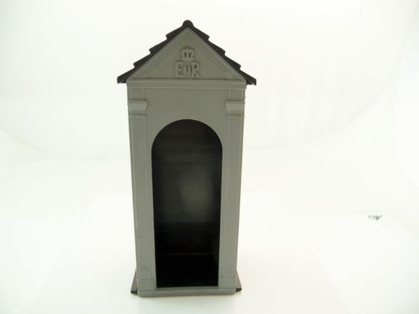 Timpo Toys Guard house, black with grey entrance