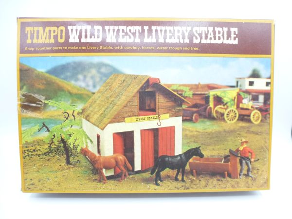 Timpo Toys Wild West Series: Stable, Ref. Nr. 252 - OVP