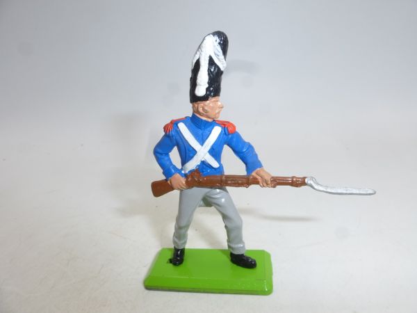 Britains Deetail Waterloo Soldat, Franzose mit Fellmütze + Gewehr