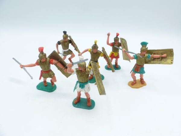 Timpo Toys Gruppe / Satz Römer zu Fuß (6 Figuren)