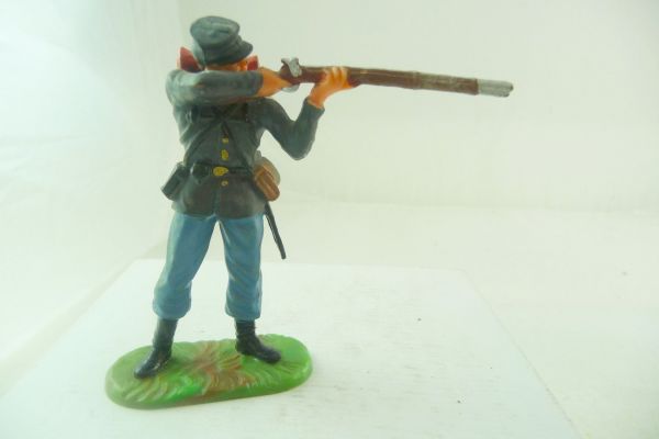 Elastolin 7 cm Union Army soldier standing firing, No. 9178 - very good condition