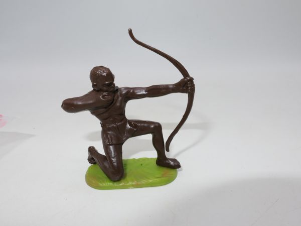 Elastolin 7 cm (blank) African kneeling with bow