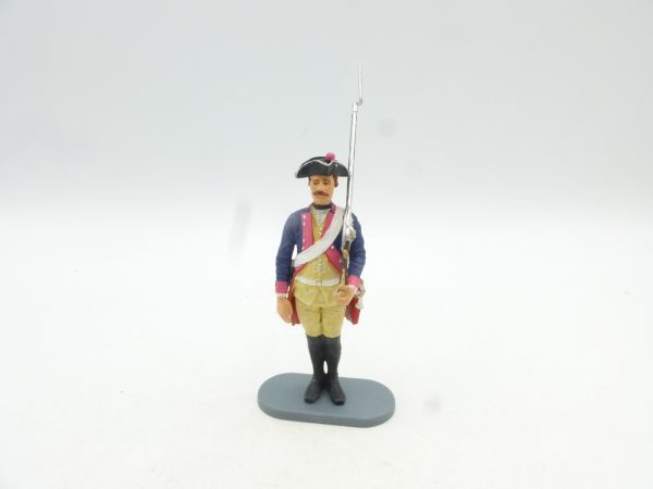 Preiser 7 cm Prussia 1756 Inf. Reg. No. 7, Musketeer standing