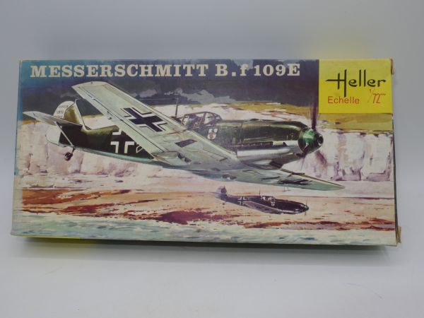 Heller 1:72 Messerschmitt Bf 109E - orig. packaging, on cast