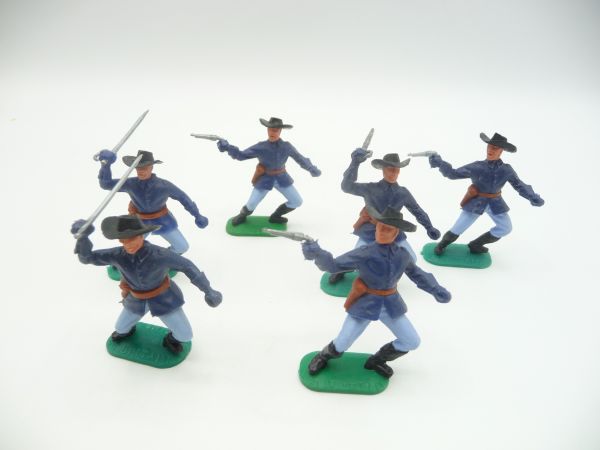 Timpo Toys 6 Union Army officers