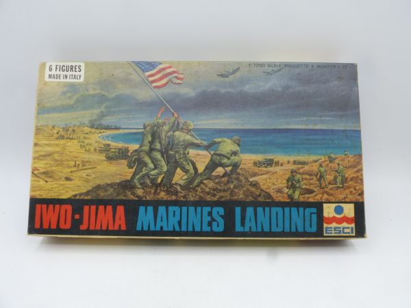 Esci 1:72 IWO KIMA Marines Landing, Nr. 8062 - OVP, Teile in Tüte