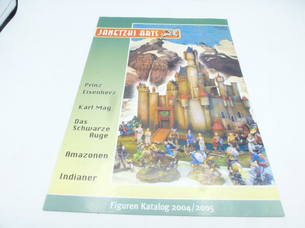 Janetzki Arts Katalog 2004/2005, 15 Seiten mit bunten Abbildungen