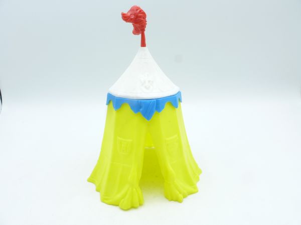 Elastolin 5,4 cm Knight's tent yellow