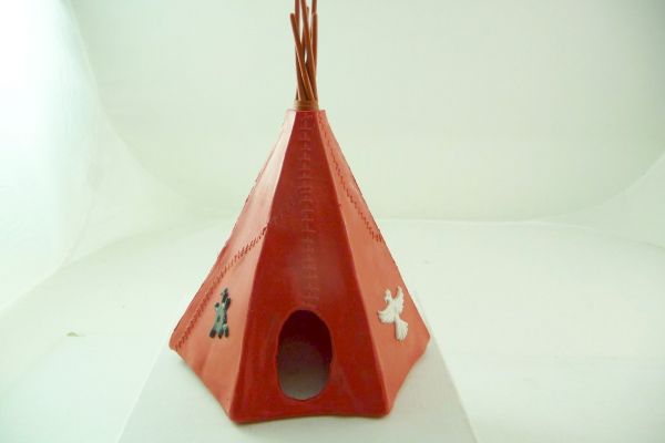Timpo Toys 2-part Indian tipi, red