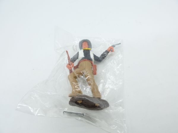 Timpo Toys Cowboy 2nd version with rifle + pistol - in original bag, great combination