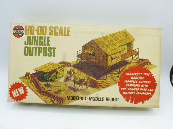 Airfix 1:72 H0-00 Scale Model Kit Jungle Outpost, Nr. 04381-8 - OVP