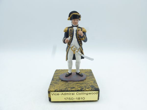 del Prado Vice Admiral Collingwood, 10 cm Figur auf Sockel