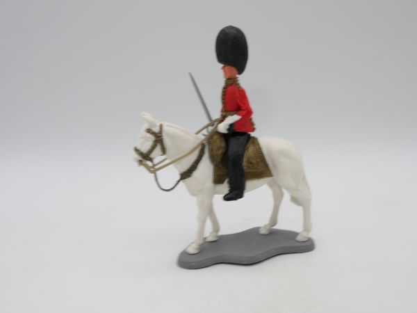 Timpo Toys Guardsman (officer) on white horse