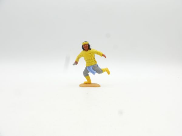 Timpo Toys Apache running (yellow) with knife