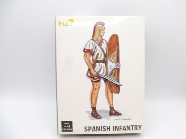 HäT 1:32 Spanish Infantry, No. 9019 - orig. packaging, on cast