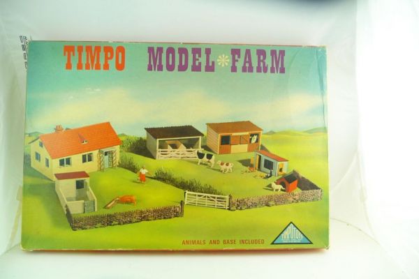 Timpo Toys Bulk package Timpo Model Farm - building in single package