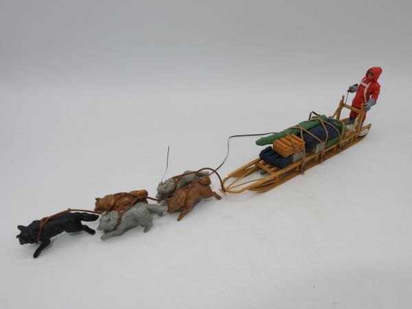 Britains Swoppets Eskimo sledge - very rare, see photos for scope of delivery